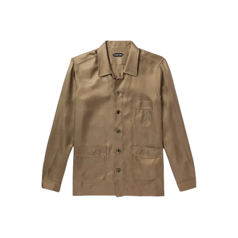 TOM FORD Silk Twill Shirt-0