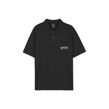 Skechers Funny Monster Polo Shirt Men's Carbon Black