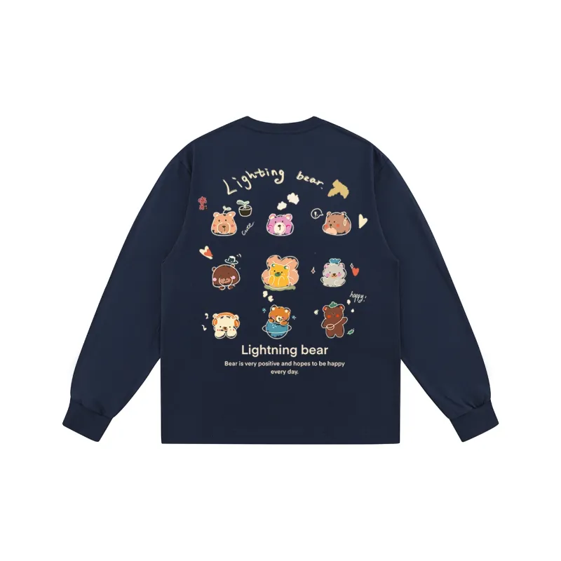 LIGHTNING BEAR T Shirts Unisex-8