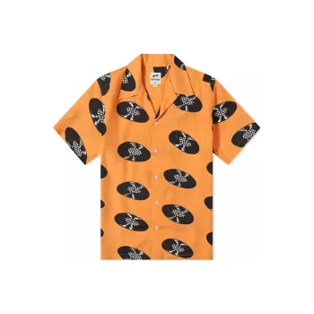 Vans x Wacko Maria Hawaiian Woven Shirt Shirt Men's Orange