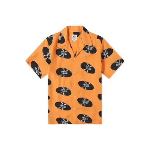 Vans x Wacko Maria Hawaiian Woven Celim Shirt Celim Shirt Men's Orange