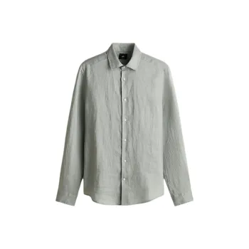 H&M Shirts Men Sage Green