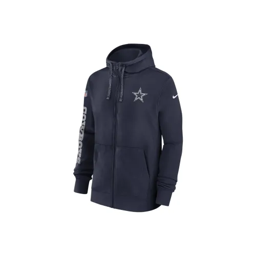 Nike Dallas Cowboys Sideline Team Issue Club Men's Nike Nfl Full Zip Hoodie