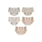 5-Pack[Blue+Apricot+White+Pink+Pink]