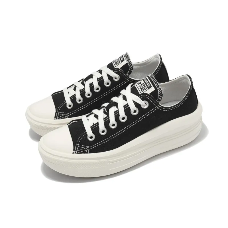Converse Women's Chuck Taylor All Star Move Low 'Black White' Women's-2