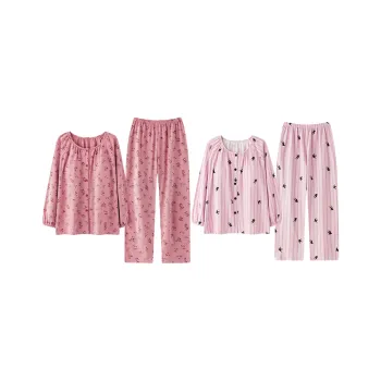 Herbal Primer Pajama Set Women's Combo Set