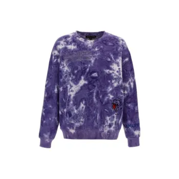 KIDSUPER STUDIOS Tie dye Embroidered Sweatshirt