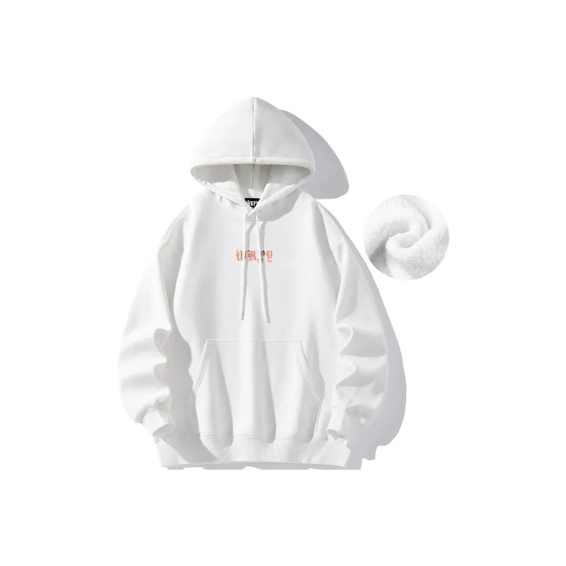 WKPY Fleece Lined Hoodie Unisex Couple's-8