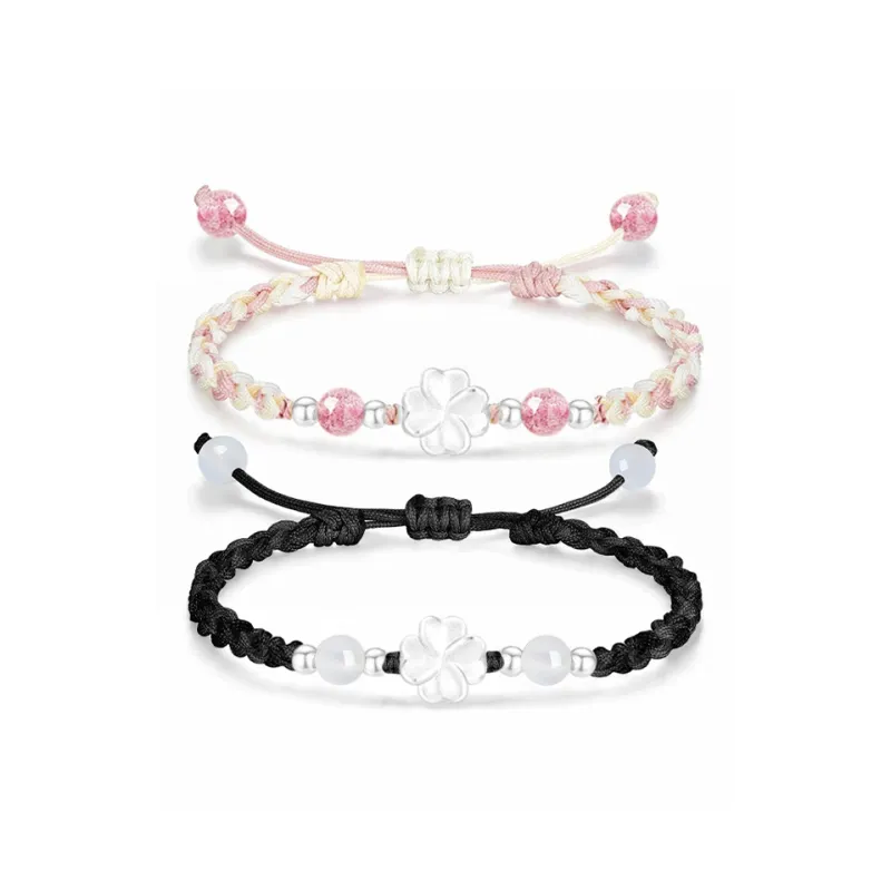 CHINA GOLD S999 Fine Silver Bracelets Women's-4