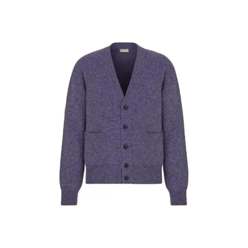 DIOR Loose Fit Knitwear Men's Purple