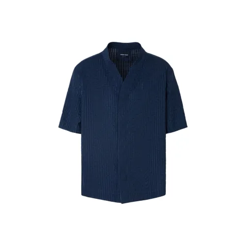 mit armani VEST Black Square