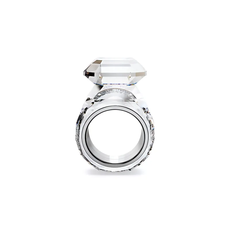 Swarovski Lucent Crystal embellished Sterling Silver Ring-3