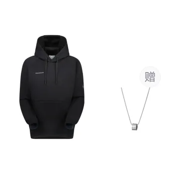 MAMMUT Dyno Sweatshirt Unisex Black Comes With Necklace