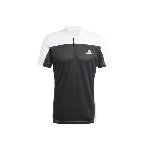 Adidas Tennis Heat. Rdy Pro Freelift Henry Polo Shirt Polo Shirt Men's Black