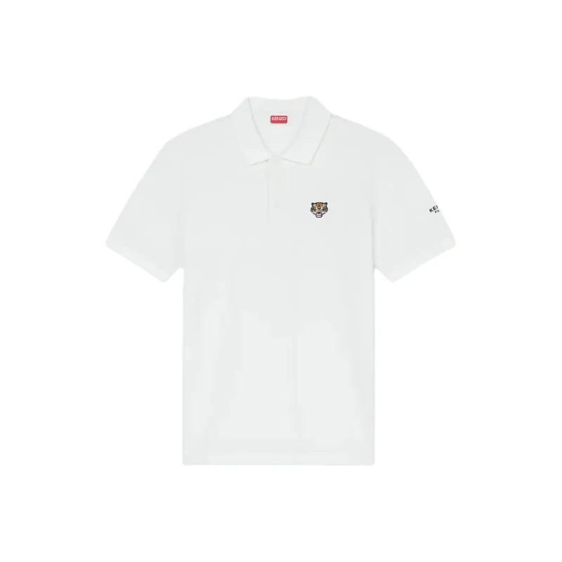 KENZO Lucky Tiger Short Sleeved Polo Shirt-0