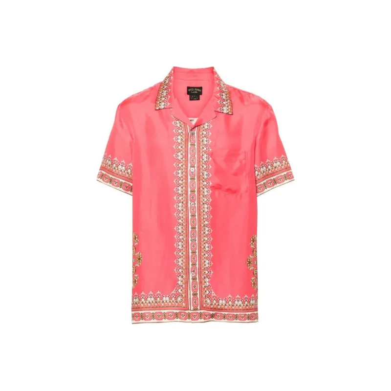 Camilla Shell Games Silk Shirt-0