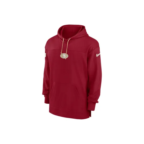 Nike San Francisco 49ers Sideline Jersey Men's Nike Dri FIT Nfl Pullover Hoodie