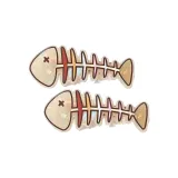 Fun Side Clip[Fish Bone 1 Pair]