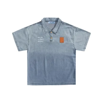 JUCY JUDY Polo Shirt Unisex Blue