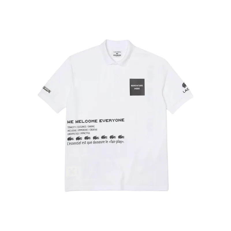 LACOSTE Polo Shirts Men White-0