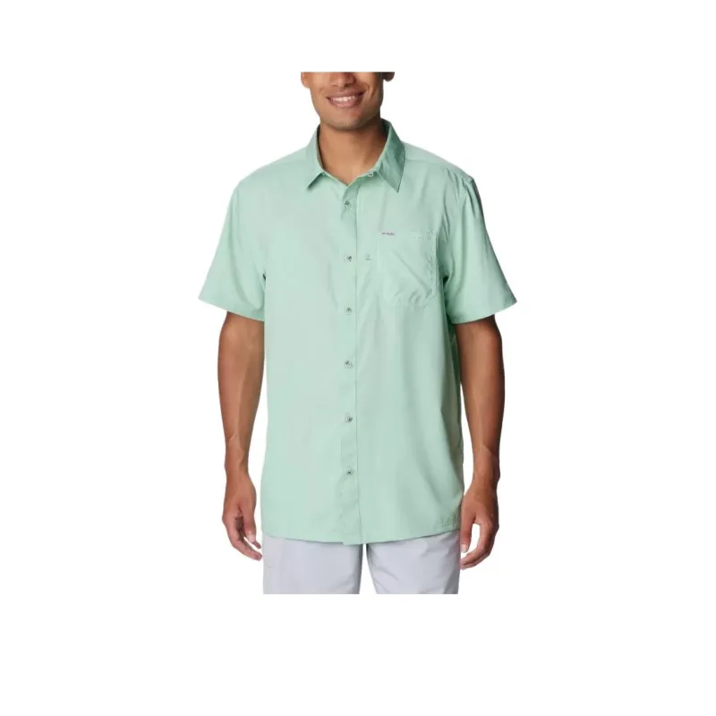 Columbia PFG Slack Tide Shirt Men's New Mint-0