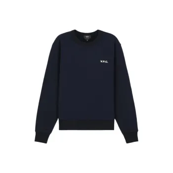 A.P.C Logo Printed Crewneck Sweatshirt