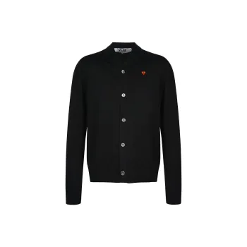 CDG Play Sweaters Men Black