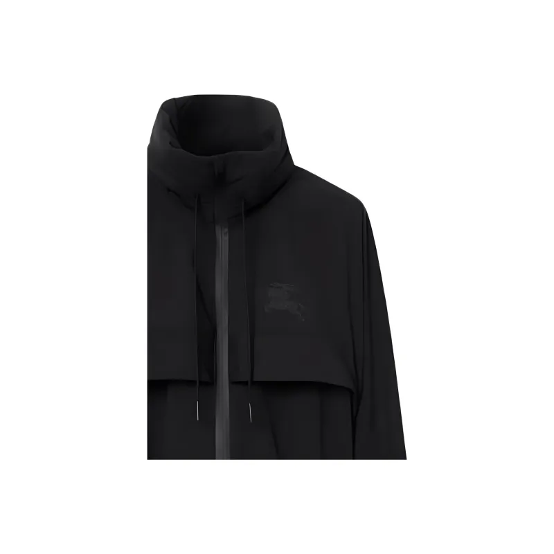 Burberry EKD print Belted Parka-2