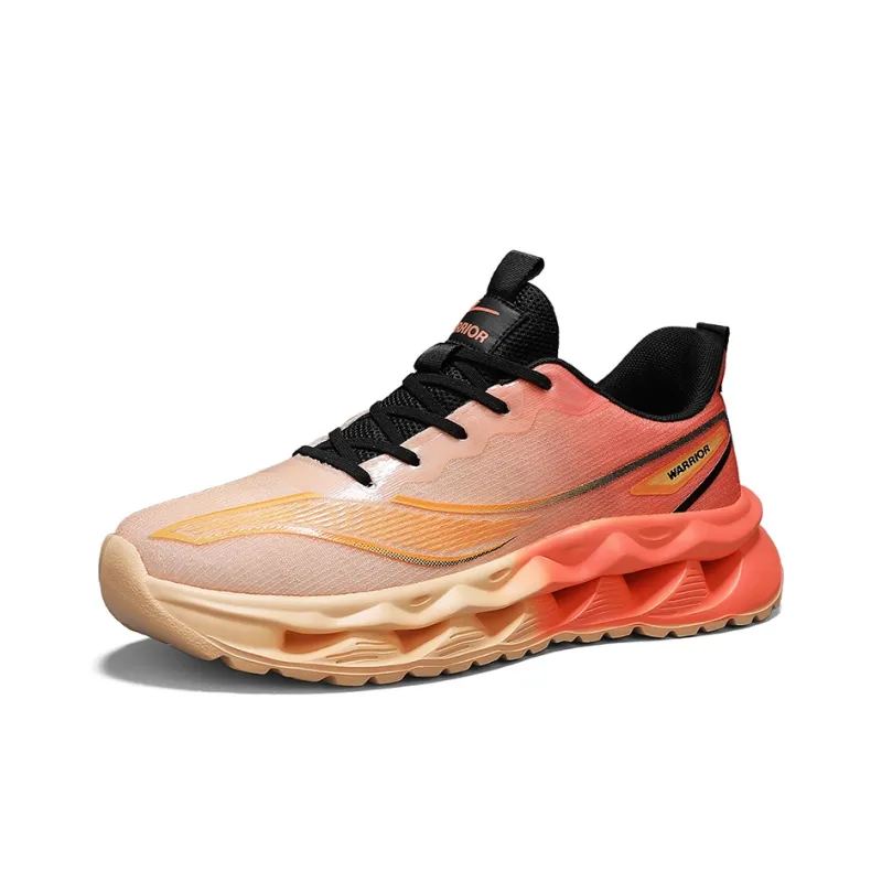 Warrior Abrasion Resistant Slip Resistant Low Top Physical Fitness Test, Physical Exam, Casual Running Shoes Men's-1