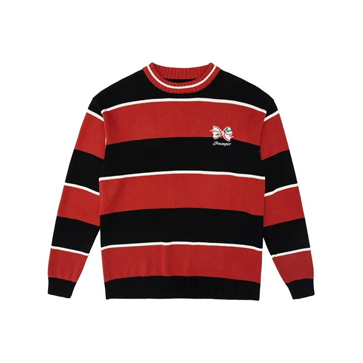 AMONSTER Sweaters Unisex Red-0