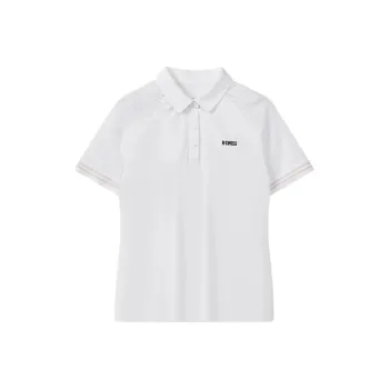 KSWISS Polo Shirt Women's Snow Peak White