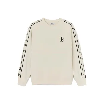 MLB Boston Red Sox Sweatshirt Unisex Dark Cream