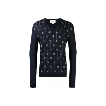 GUCCI Sweaters Men Dark Blue