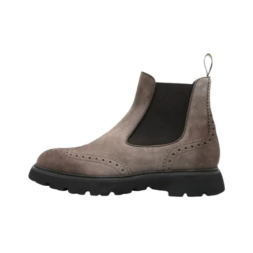 DOUCAL'S Round Toe Slip On Boots