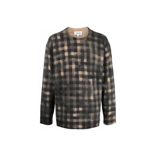 KENZO Sweaters Men Brown