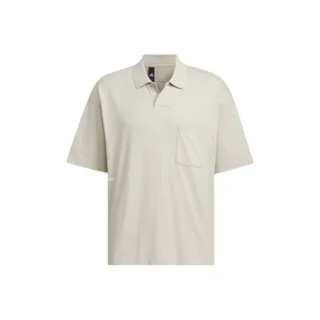 Adidas RELAXED POLO SHIRT Polo Shirt Men's Light Gray