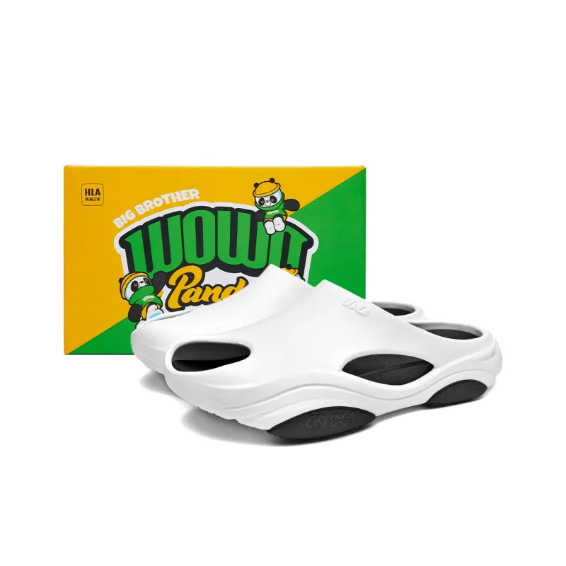 HLA Panda Wowo Series Wrap toe Slippers Men's-10