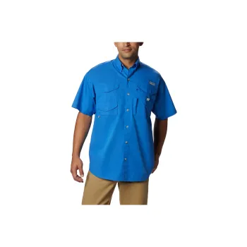 Columbia PFG Bonehead Shirts Men Blue