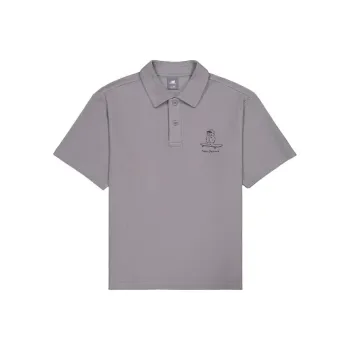 New Balance Polo Shirt Unisex Gray