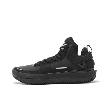 QIAODAN Cushioning Coverage Rebound Grip Breathable Low Top Basketball Shoes Men's Black