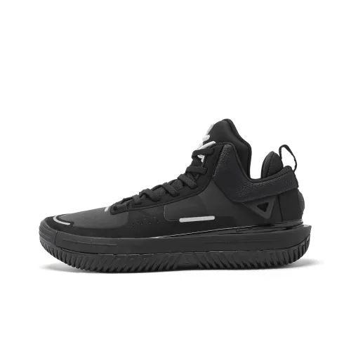 QIAODAN Cushioning Coverage Rebound Grip Breathable Low Top Basketball Shoes Men's Pollen