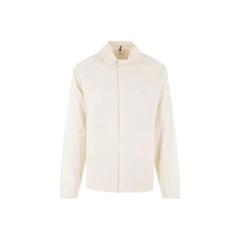 OAMC Logo patch Cotton Shirt-0