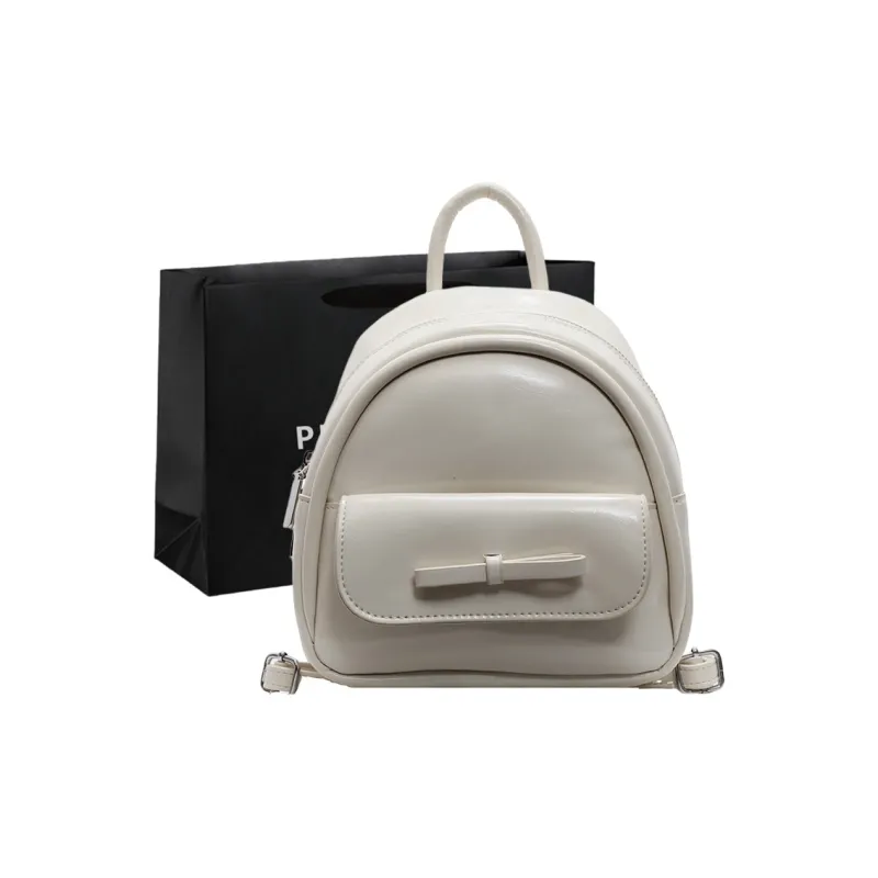 PINK·LAND PU Backpack Regular Women's Pink/Ecru/Silver/Green/Black-6