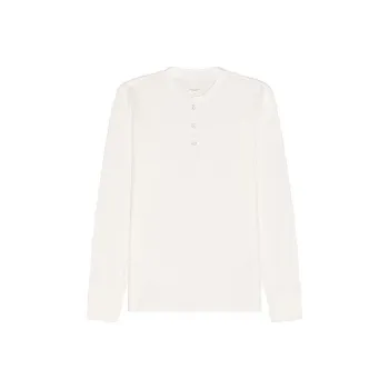 RAG&BONE Round split Neck Long sleeved Top