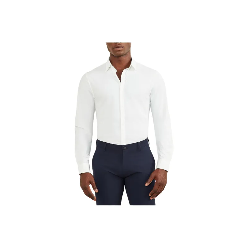 GUESS Formal Button-Up Shirt Shirt Men's White-0