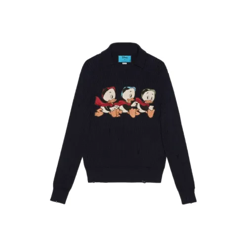 Disney X GUCCI Sweaters Men Dark Blue