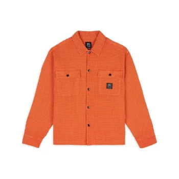Brain Dead Waffle Button Up Shirt