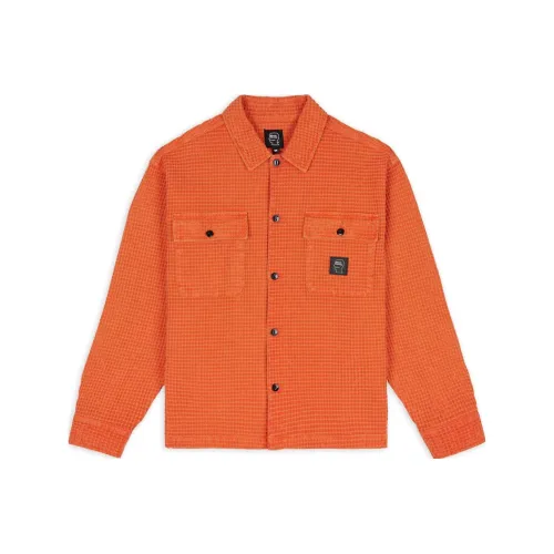 Brain Dead Waffle Button Up Shirt