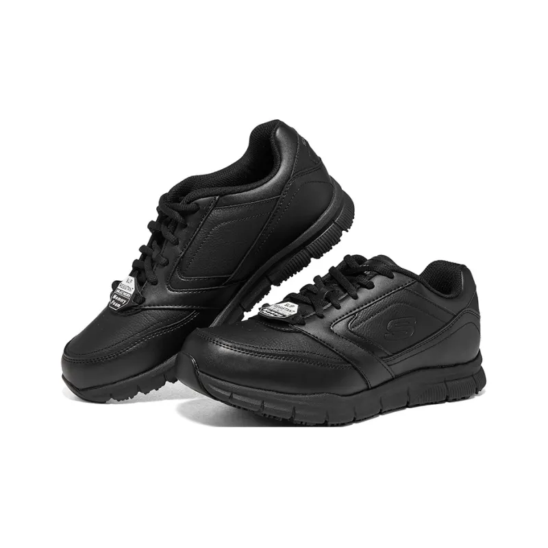 Skechers Work Nampa Slip Resistant Shoes 'Black'-2
