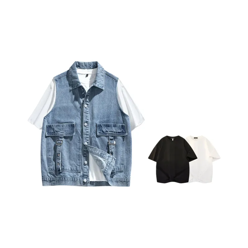 CSKS Denim Jackets Unisex-14